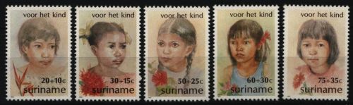 Surinam 1981 - Mi-Nr. 962-966 ** - MNH - Kinder / Children