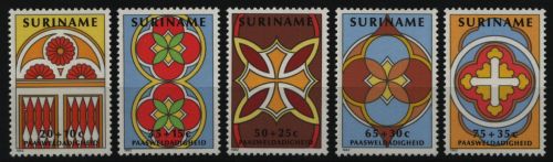 Surinam 1982 - Mi-Nr. 978-982 ** - MNH - Ostern