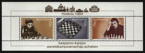 Surinam 1984 - Mi-Nr. Block 38 ** - MNH - Schach / Chess