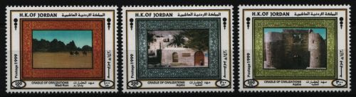 Jordanien 1999 - Mi-Nr. 1695-1697 ** - MNH - Wadi Rum & Akaba