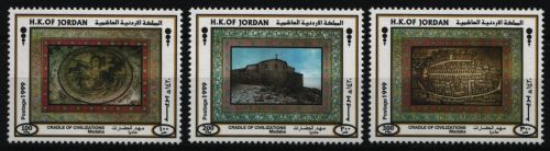 Jordanien 1999 - Mi-Nr. 1708-1710 ** - MNH - Madaba