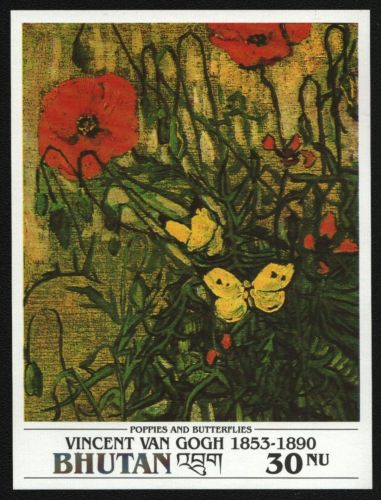 Bhutan 1991 - Mi-Nr. Block 327 ** - MNH - Gemälde - van Gogh