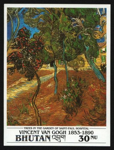 Bhutan 1991 - Mi-Nr. Block 330 ** - MNH - Gemälde - van Gogh