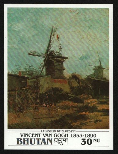 Bhutan 1991 - Mi-Nr. Block 331 ** - MNH - Gemälde - van Gogh