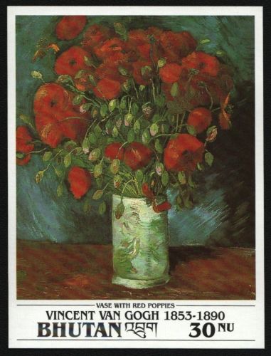 Bhutan 1991 - Mi-Nr. Block 335 ** - MNH - Gemälde - van Gogh