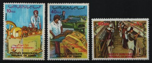 Südjemen 1975 - Mi-Nr. 170-172 ** - MNH - Fortschritt
