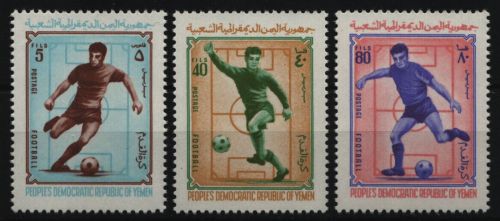 Südjemen 1976 - Mi-Nr. 181-183 ** - MNH - Fußball / Soccer