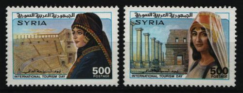 Syrien 1988 - Mi-Nr. 1707-1708 ** - MNH - Tourismus / Tourism