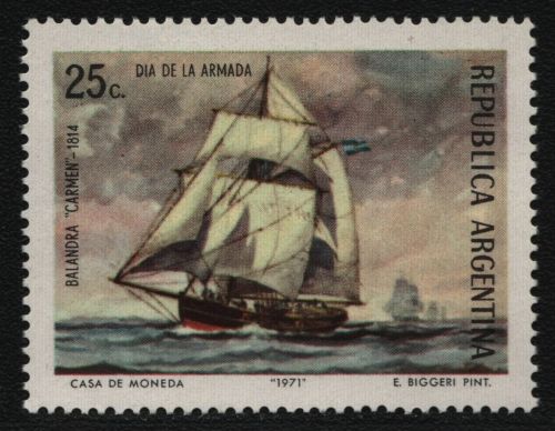 Argentinien 1971 - Mi-Nr. 1104 ** - MNH - Schiffe / Ships
