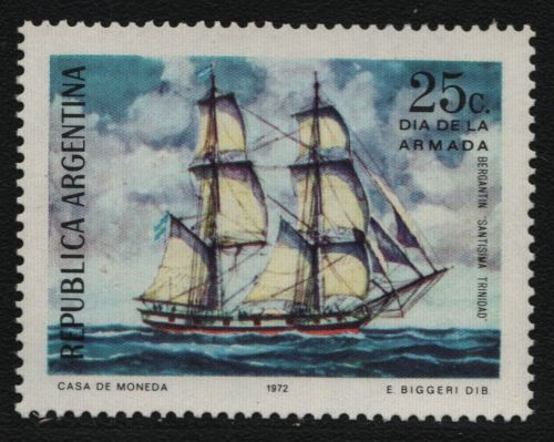 Argentinien 1972 - Mi-Nr. 1125 ** - MNH - Schiffe / Ships