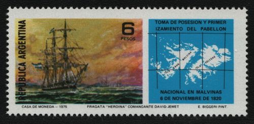 Argentinien 1975 - Mi-Nr. 1268 ** - MNH - Schiffe / Ships