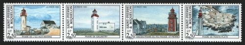 St. Pierre & Miquelon 1992 - Mi-Nr. 639-642 ** - MNH - Leuchttürme (I)