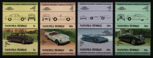 Tuvalu - Nanumea 1985 - Mi-Nr. 21-28 ** - MNH - Autos / Cars