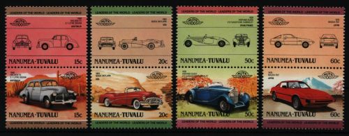 Tuvalu - Nanumea 1985 - Mi-Nr. 37-44 ** - MNH - Autos / Cars