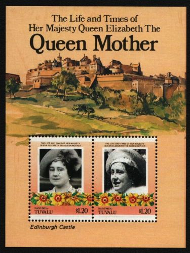 Tuvalu - Nanumea 1985 - Mi-Nr. Block 1 ** - MNH - Queen Mum