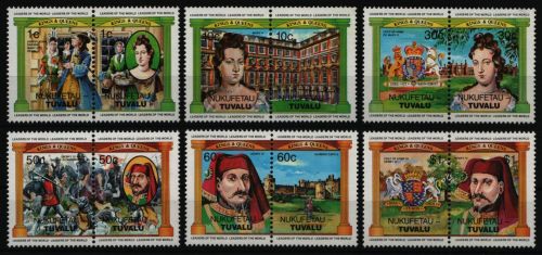 Tuvalu - Nukufetau 1984 - Mi-Nr. 11-22 ** - MNH - Englische Monarchen