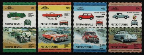 Tuvalu - Niutao 1984 - Mi-Nr. 1-8 ** - MNH - Autos / Cars