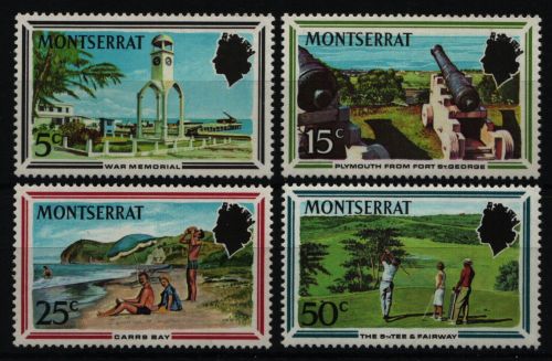 Montserrat 1970 - Mi-Nr. 247-250 ** - MNH - Tourismus