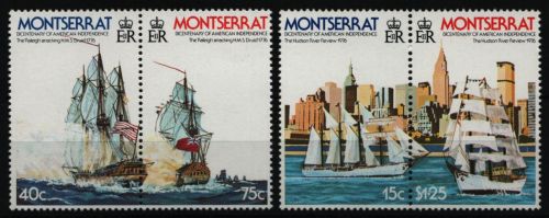 Montserrat 1976 - Mi-Nr. 359-362 ** - MNH - Schiffe / Ships