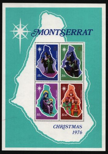Montserrat 1976 - Mi-Nr. Block 10 ** - MNH - Weihnachten / X-mas