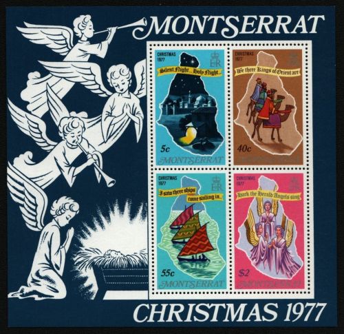 Montserrat 1977 - Mi-Nr. Block 14 ** - MNH - Weihnachten / X-mas