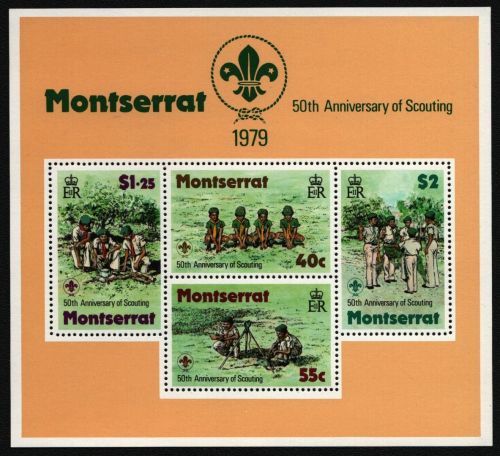 Montserrat 1979 - Mi-Nr. Block 18 ** - MNH - Pfadfinder / Scouts
