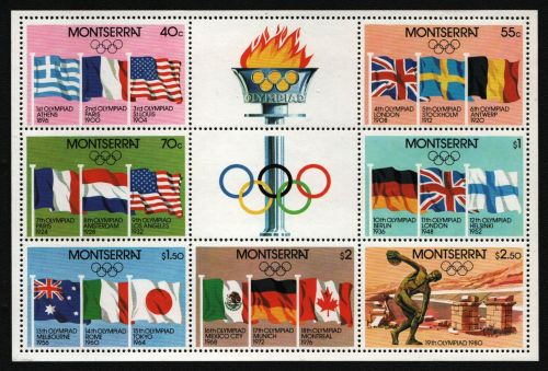 Montserrat 1980 - Mi-Nr. Block 23 ** - MNH - Olympia Moskau