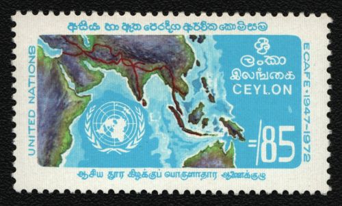 Sri Lanka 1972 - Mi-Nr. 424 ** - MNH - ECAFE