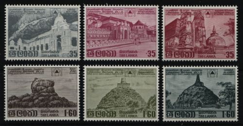 Sri Lanka 1980 - Mi-Nr. 527-532 ** - MNH - UNESCO