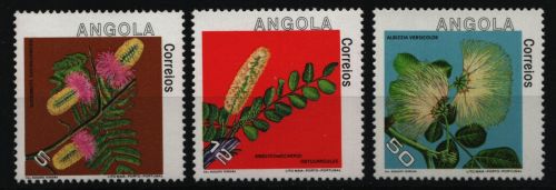 Angola 1983 - Mi-Nr. 675-677 ** - MNH - Blumen / Flowers