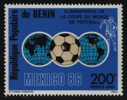 Benin 1985 - Mi-Nr. 404 ** - MNH - Fußball / Soccer