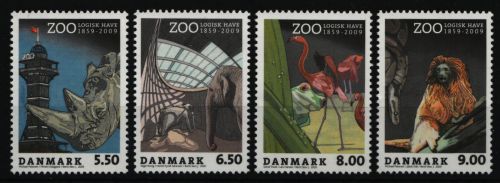 Dänemark 2009 - Mi-Nr. 1530-1533 ** - MNH - Wildtiere / Wild animals