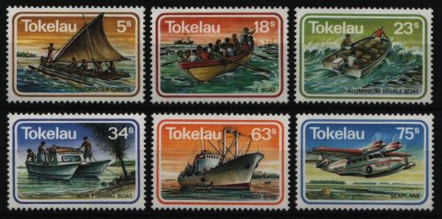 Tokelau 1983 - Mi-Nr. 84-89 ** - MNH - Schiffe / Ships