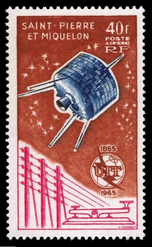 St. Pierre & Miquelon 1966 - Mi-Nr. 412 ** - MNH - Raumfahrt / Space