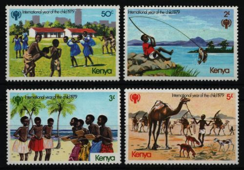 Kenia 1979 - Mi-Nr. 135-138 ** - MNH - Jahr des Kindes