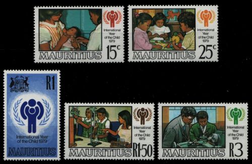 Mauritius 1979 - Mi-Nr. 484-488 ** - MNH - Jahr des Kindes