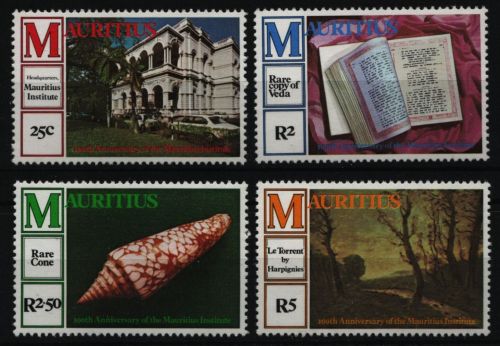 Mauritius 1980 - Mi-Nr. 503-506 ** - MNH - Kulturinstitut