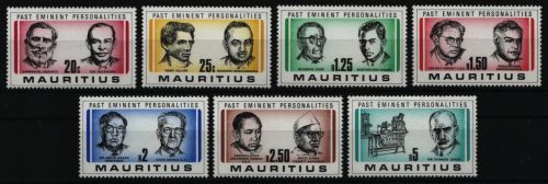 Mauritius 1981 - Mi-Nr. 519-524 ** - MNH - Persönlichkeiten
