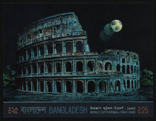 Bangladesch 1990 - Mi-Nr. Block 17 ** - MNH - Fußball / Soccer