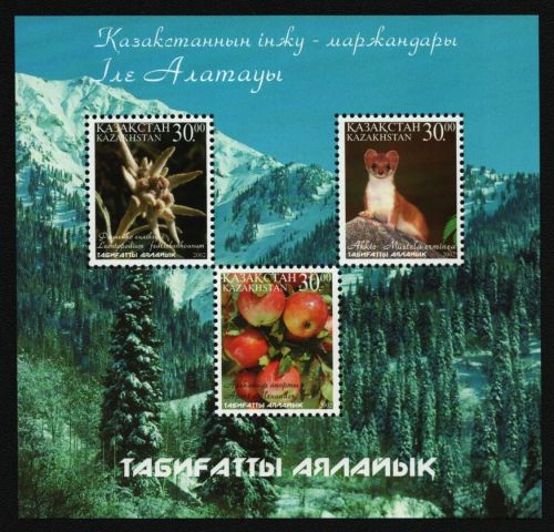 Kasachstan 2002 - Mi-Nr. Block 24 ** - MNH - Fauna & Flora