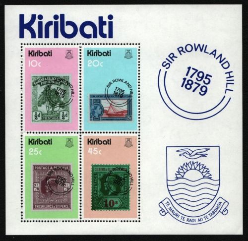 Kiribati 1979 - Mi-Nr. Block 6 ** - MNH - Marke auf Marke