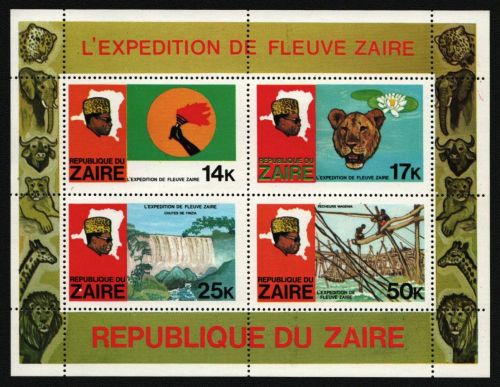 Kongo-Zaire 1979 - Mi-Nr. Block 24 ** - MNH - Landschaften / Landscapes