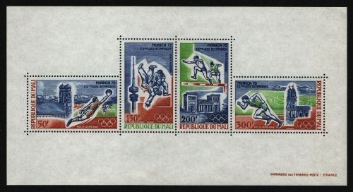 Mali 1972 - Mi-Nr. Block 6 ** - MNH - Olympia München