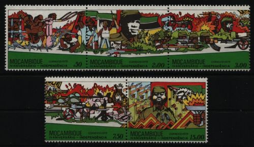 Mosambik 1979 - Mi-Nr. 700-704 ** - MNH - Unabhängigkeit