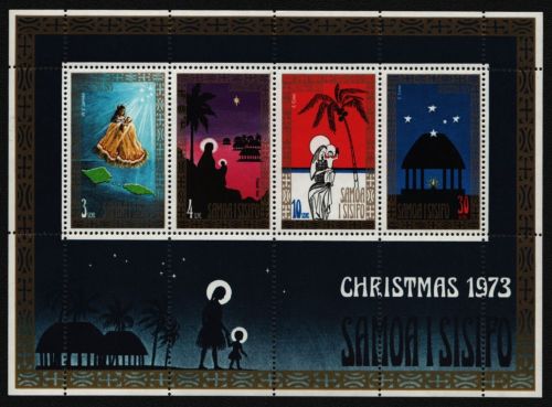 Samoa 1973 - Mi-Nr. Block 5 ** - MNH - Weihnachten / X-mas