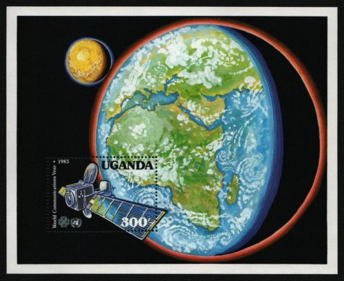 Uganda 1983 - Mi-Nr. Block 43 ** - MNH - Weltkommunikationsjahr