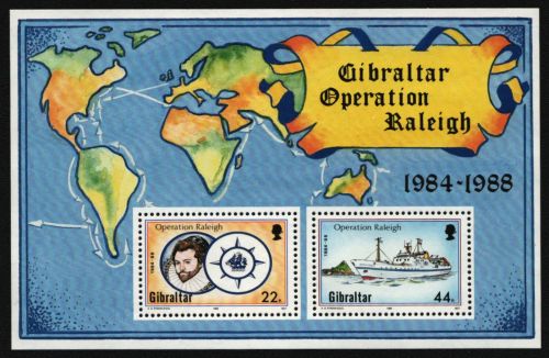 Gibraltar 1988 - Mi-Nr. Block 11 ** - MNH - Schiffe / Ships