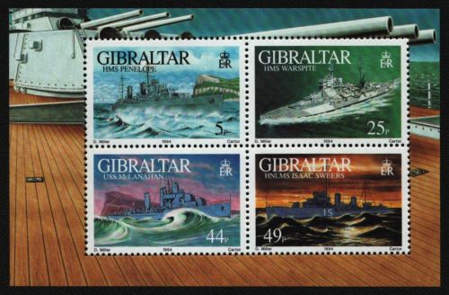 Gibraltar 1994 - Mi-Nr. Block 19 ** - MNH - Schiffe / Ships
