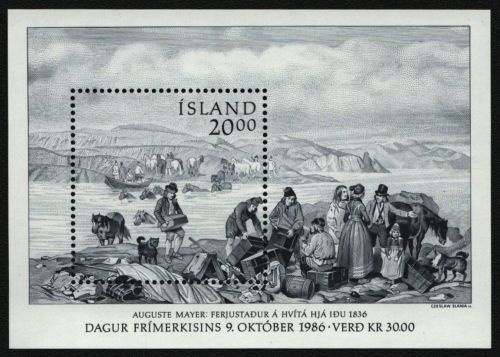 Island 1986 - Mi-Nr. Block 7 ** - MNH - Tag der Briefmarke