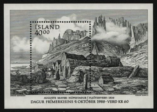 Island 1988 - Mi-Nr. Block 9 ** - MNH - Tag der Briefmarke
